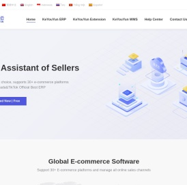 客优云erp官网 - 全球免费跨境erp、shopee上货软件、虾皮助手、批量刊登上架